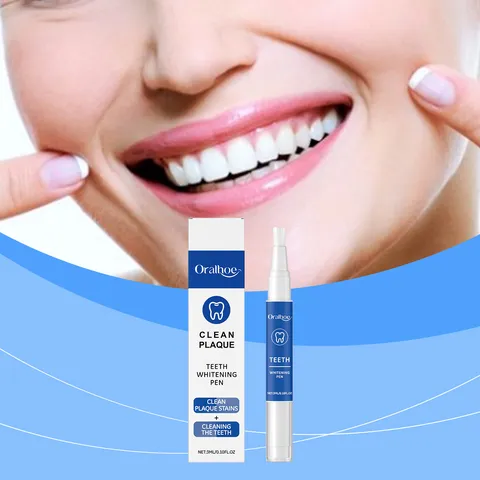 Portable Teeth Whitening Pen Effective Stain Removal Brightening Gel Safe Gentle Formula Easy To Use Oral Care Tool