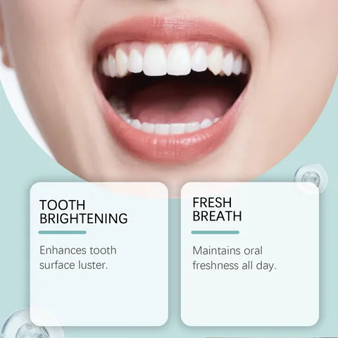 Portable Mint Mouthwash Tablets Teeth Cleaning Fresh Breath Solid Toothpaste Tablets Daily Oral Care Product