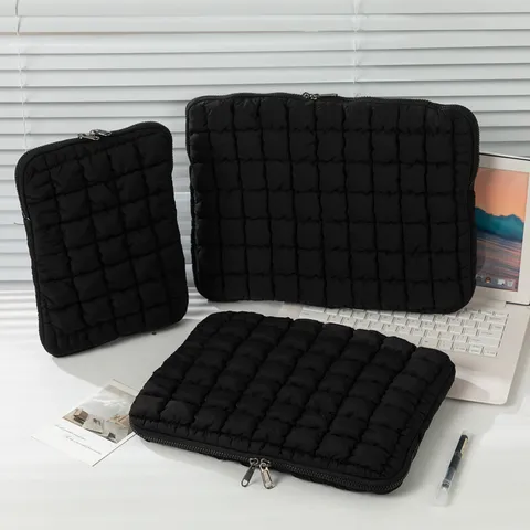 Laptop-Hülle Im Koreanischen Stil Gesteppte Wolkenbaumwolle Gepolsterte Stoßfeste Tablet-Tasche Tragbare MacBook iPad Innenschutzhülle