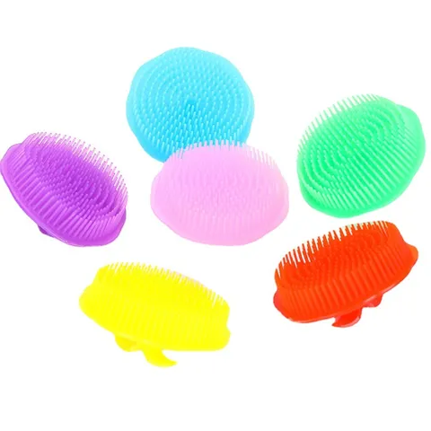 Pet Bath Brush Silicone Dog Cat Massage Grooming Brush Soft Bristle Hair Cleaning Tool Portable Pet Shower Brush