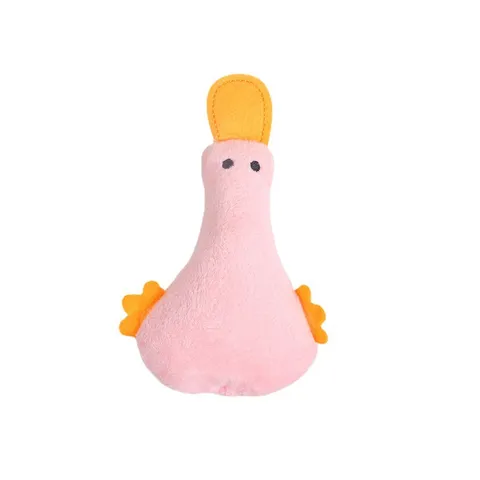 Giocattolo Per Gatti In Peluche Anatra Carino Giocattolo Interattivo Per Gattini Con Carta Stropicciata E Erba Gatta Piccolo Giocattolo Da Masticare Per Animali Domestici Gatti