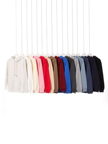 Unisex Casual Cotton Blend Round Neck Sweatshirt Basic Solid Color Loose Pullover Long Sleeve Top For Men Women Autumn Spring