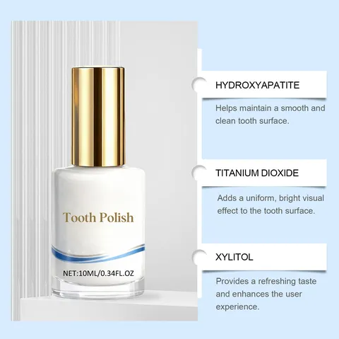 Polissage Dentaire Liquide Portable Soins Bucco-dentaires Douces Liquide Blanchissant Émail Brillance Quotidienne