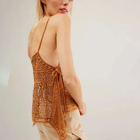 Gynaikeia Sexy Diafani Plati Xwris Strass Camisole Mesh Patchwork Paralia Antiliako Tank Top Casual Party Club