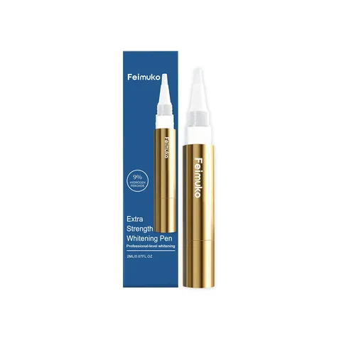 Feimuko Stylo Blanchissant pour Dents Portable Extra Fort Gel Blanchissant Niveau Professionnel Haleine Fraîche Outil de Soin Bucco-Dentaire