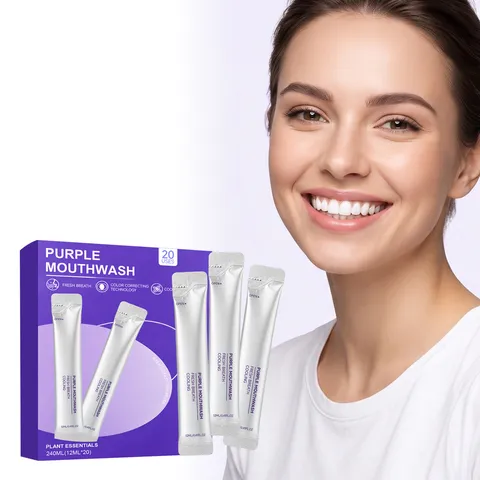 Portable Fresh Breath Mouthwash Liquid Plant Extract Oral Cleansing Care Travel Friendly Daily Use Oral Hygiene