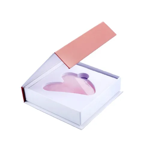 Natural Rose Quartz Gua Sha Board Heart Shaped Facial Massage Tool Butterfly Fish S-Shaped Scraping Plate Beauty Skin Care Manual Massager