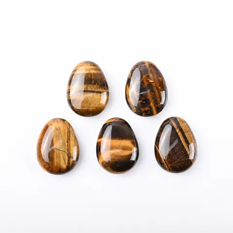 Natural Crystal Jade Teardrop Keychain Healing Energy Stone Bag Pendant Accessories For Men Women Gift Jewelry