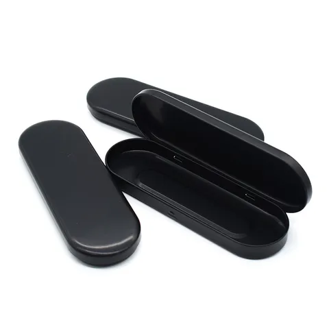 Metall Weißblech Dose Rechteckig Klappdeckel Aufbewahrungsbox Für Kosmetikwerkzeuge Pinsel Pinzette Tragbare Organizer Box
