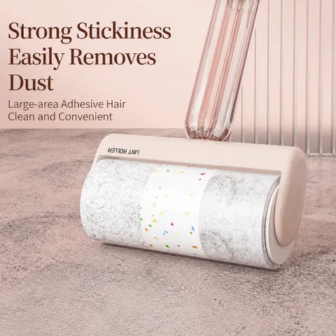 Lint Roller Refill Adhesive Paper Tearable Sticky Lint Remover For Clothes Bedding Carpets Pet Hair Cleaning