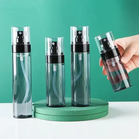 Portable Plastic Spray Bottle Refillable Travel Fine Mist Atomizer Empty Container For Makeup Liquid Cosmetic Toner