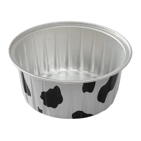 Disposable Aluminum Foil Cup Baking Mold Thickened High Temperature Resistant Cupcake Muffin Baking Pan Kitchen Supplies