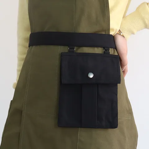 Marsupio in Tela Casual con Tasche Multiple Fanny Pack Custodia per Telefono Tattica per Uomo e Donna Borsa Utili per Viaggio Quotidiano