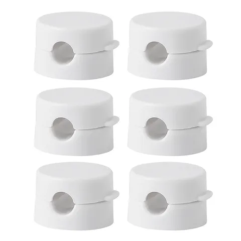 Magnetic Cable Clip Desktop Cord Organizer Wire Winder Trace-Free Punch-Free Cable Management Holder For Home Office