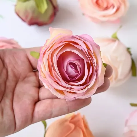 Künstliche Seide Rosenblüten Köpfe Großpackung Falsche Rosen Für DIY Handwerk Hochzeit Heim Party Florale Dekoration Kranz Herstellung