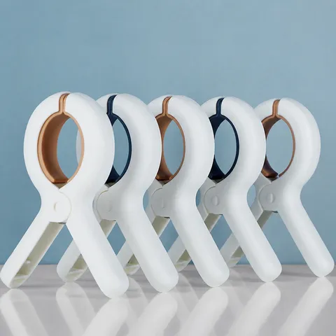 Plastic Clothes Pegs Heavy Duty Windproof Quilt Clips With Non Slip Pads For Bed Sheets Blankets Home Laundry Drying