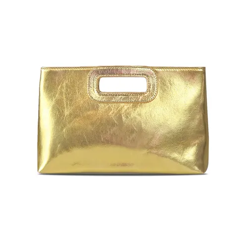 Bolso de Mano de Noche de Cuero PU para Mujer Minimalista Color Sólido Chic Cartera de Embrague Elegante Casual Bolso de Asa Superior