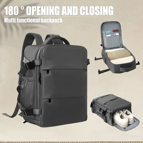 Große Kapazität Reise Rucksack Multifunktional Wasserdicht Business Laptop Rucksack Für Frauen Und Männer Lässiger Daypack