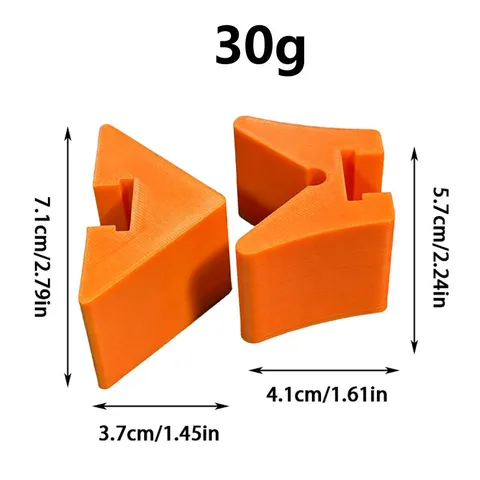Adaptateur de Serre-joint d'Angle pour Travail du Bois Changement Rapide Fixation en Résine Imprimée en 3D Accessoires