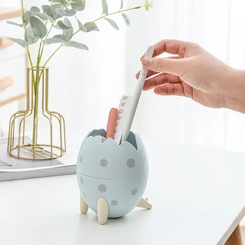 Süßer Dinosaurierei Stifthalter Multifunktional Abnehmbar Desktop Briefpapier Organizer Büro Ständer