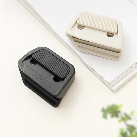 Portable Mini Ceramic Utility Knife Pocket Box Cutter Retractable Safety Package Opener Office Stationery Tool