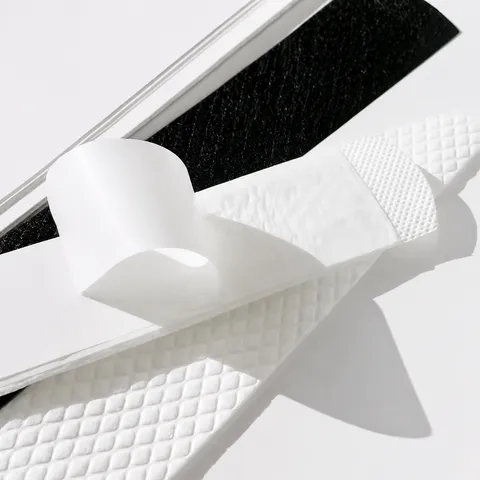 Disposable Hat Sweat Pads Collar Sweat Shields Non-Woven Anti-Dirty Absorbent Liners For Hats And Shirts