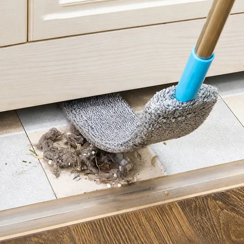 Teleskop Staubwedel Haushalt Reinigungswerkzeug Ausziehbarer Chenille Staubwedel Für Bettboden Und Möbel Lücke