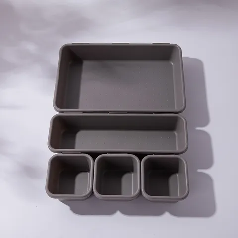 Plastik Schubladen Organizer Set Modulare Aufbewahrungsboxen Für Büro Schreibwaren Kosmetik Wohnzimmer Küche Haushaltsartikel