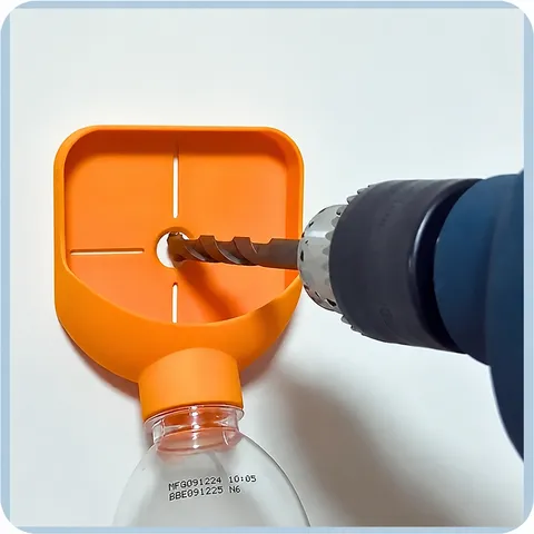 Raccoglitore di Polvere per Trapano Multifunzionale in Plastica PLA Accessorio Versione Bottiglia per Trapano