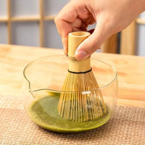 Hitzebeständiges Glas Gehämmerte Glas Matcha Schüssel Haushalt Teetasse Tee Schlagwerkzeug Chasen Teegeschirr Set