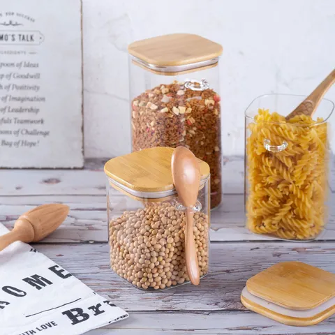 Jars with Spoons