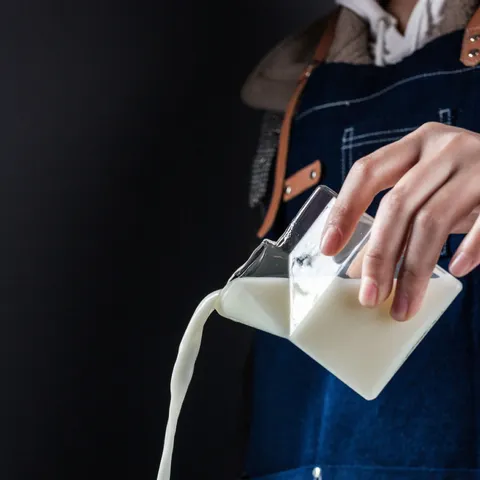 Heldere Hoog Borosilicaatglas Melkkarton Beker Creatieve Transparante Ontbijt Sap Koffiemok Hittebestendig Glas