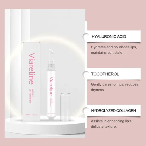 Lip Plumping Serum Moisturizing Hydrating Lip Care Essence Anti Drying Smoothing Nourishing Liquid Lip Gloss