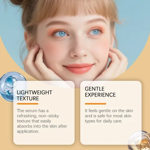 Siero Viso Esfoliante al Riso Viareline Essenza Viso Idratante Illuminante Niacinamide Liquido Cura della Pelle Flacone Contagocce