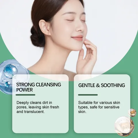 Savon Nettoyant à l Huile d Arbre à Thé Extrait Végétal Naturel Nettoyage Profond des Pores Hydratant Visage et Corps