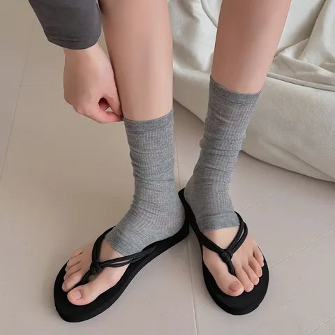 Women's Casual Cotton Slouch Socks Ballet Style Leg Warmers Summer Thin Breathable Socks