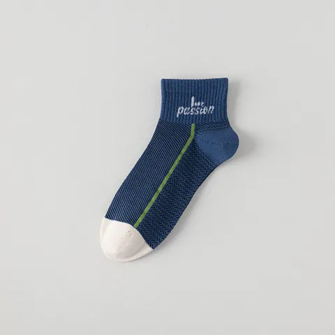 Calcetines de Tubo de Algodón Transpirable para Hombre Deportivo Malla Anti-Odor Casual Calcetines de Running