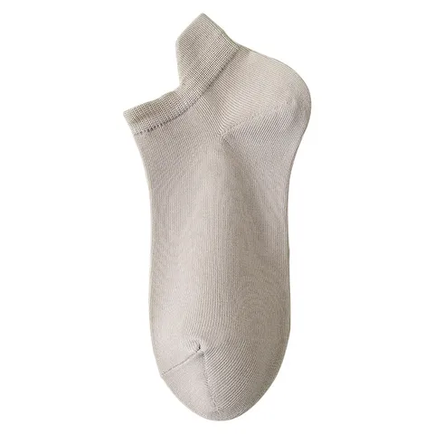 Women Summer Thin Pure Cotton Boat Socks Anti Slip Low Cut Short Socks Invisible Breathable Casual Socks