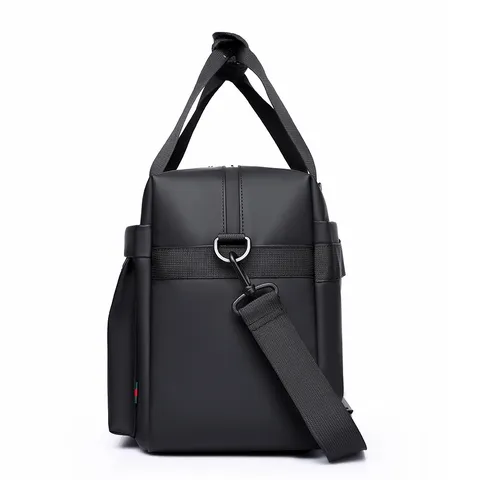 Bolsa de Viaje Impermeable de Gran Capacidad para Hombres Bolsa de Deporte Fitness Almacenamiento de Equipaje Viaje Corto Duffel Bag