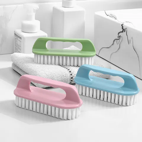 Household Plastic Cleaning Brush Soft Bristle Shoe Washing Brush Multi-Functional Laundry Brush Footwear Tool