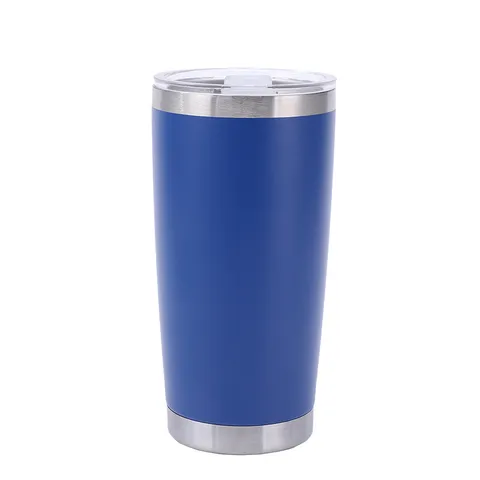 Vaso Térmico de Acero Inoxidable de Doble Pared Taza de Viaje Taza de Coche Con Tapa Para Hogar Oficina Exterior