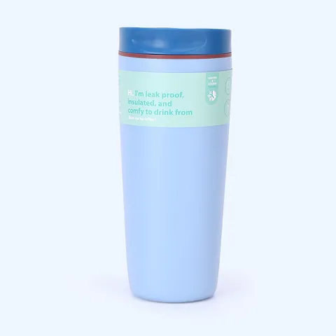 Botella Termo de Acero Inoxidable Aislada al Vacío Taza de Café para Coche Portátil Vaso de Viaje Con Tapa A Prueba de Fugas