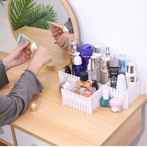 Plastic Drawer Divider Adjustable DIY Grid Storage Partition Household Underwear Organizer Bin Separator Board