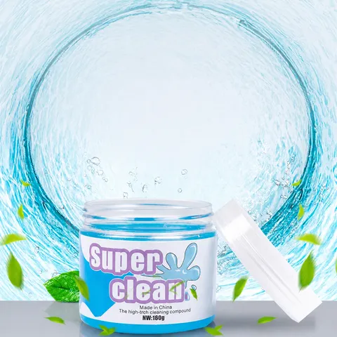 Car Interior Cleaning Gel Dust Removal Slime Cleaning Putty For Air Vent Keyboard Automotive Detail Cleaning Tool