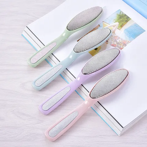 Stainless Steel Foot File Callus Remover Double Sided Pedicure Rasp For Dead Skin Foot Care Tool