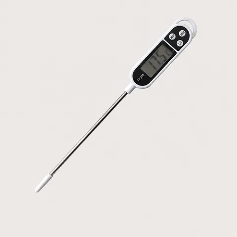 Thermomètre Numérique pour Aliments Thermomètre de Sonde de Viande de Cuisson de Cuisine pour BBQ Huile Eau Lait Électronique Écran LCD Jauge de Température