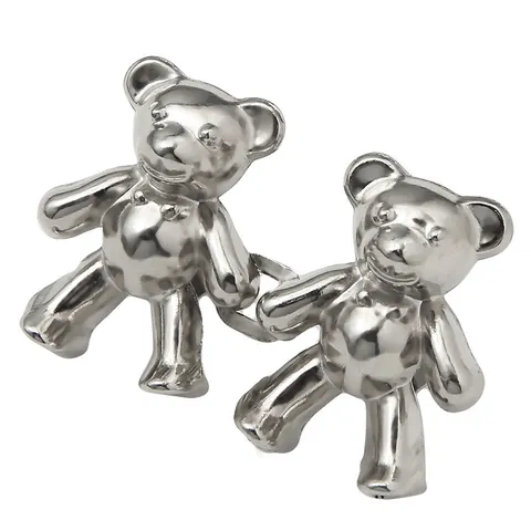 Cute Bear Jeans Waist Tightening Buckle Adjustable Detachable Metal Waist Button Pin Pants Waist Adjuster Clothing Accessories