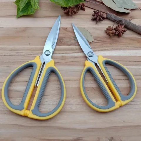 Stainless Steel Kitchen Scissors Multi-Purpose Heavy Duty Food Shear with Ergonomic Non-Slip Handle For Cutting Chicken Bone Meat Vegetable Kitchen Tools