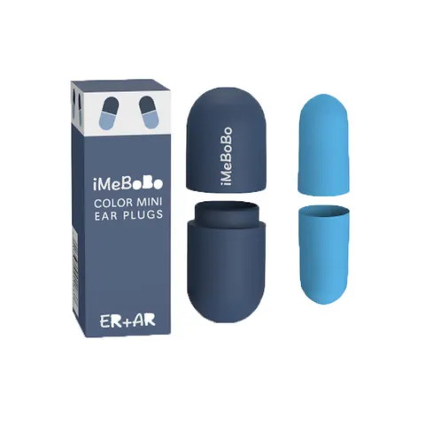 Portable Mini Capsule Earplugs Soft Foam Noise Reduction Ear Plugs For Sleeping Dormitory Anti Snoring Travel Protection