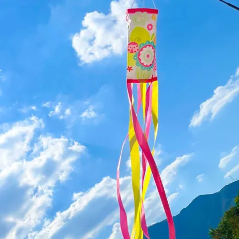 Outdoor Dekorative Windsack Windanzeiger Bunte Luftschlangen Polyester Flagge Für Garten Terrasse Camping Festival Hof Deko
